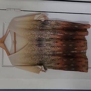 Lane Bryant Mixed Print tee